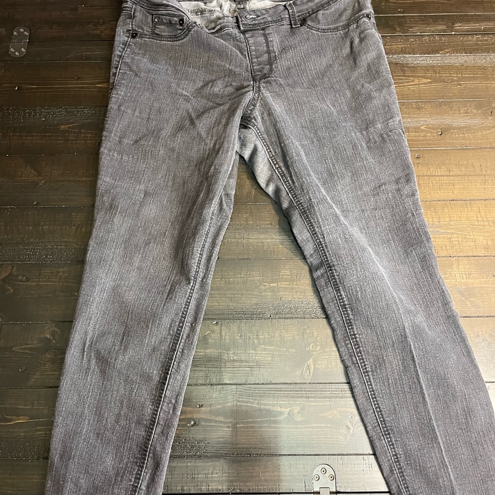 Ana light Black/grey jogging jeans 1x